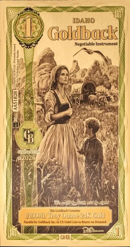 1 Idaho Goldback